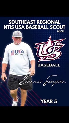 SOUTHEAST REGIONAL TAKEOVER Year 5 is here and we’re only getting BIGGER. MS/AL is officially on the map with USA Baseball NTIS and Scout Dennis Simpson leading the way! If you’ve got talent, passion, and the grind to match—we’re scouting YOU. This is where the best in the Southeast show up and show OUT. Tag your team. Tag your coach. Tag your future. Follow us. Share this. Let the world know: USA Baseball starts here. #NTIS #USABaseball #BaseballScout #SoutheastRegional #MississippiBaseball #Al