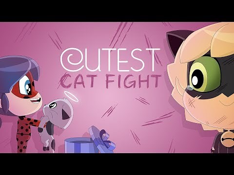 MIRACULOUS CHIBI - CUTEST CAT FIGHT