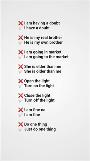 Stop Saying This ❌ Speak Correct English 😱 (Part 4)#english #shortsfeed #shorts #viral #motivation