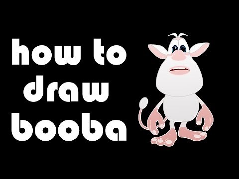 HOW TO DRAW BOOBA / How to Draw Booba (Step-by-step) for 1 minute.