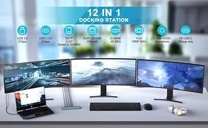 Watch 12 in 1 Docking Station on Amazon Live