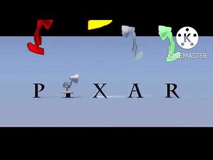 Pixar Logo friends Repeat after the original Pixar lamp Starring￼: Evil Demon green lowers robot fl￼