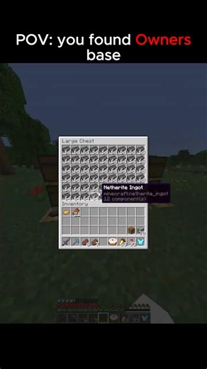POV: you found Owners base #minecraft #server #shorts