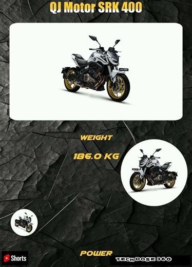 QJ Motor SRK 400 Bike Features|Shorts