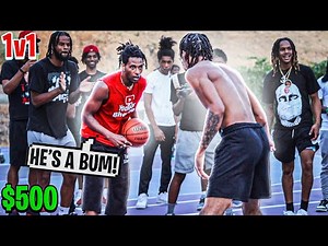I Hosted A 1v1 Basketball Tournament In The Hood For $500! *IT GOT HEATED!!!*