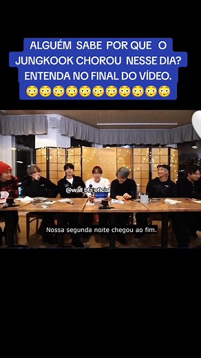 Jungkook Chorando e Jimin Consolando: Momento Emocionante