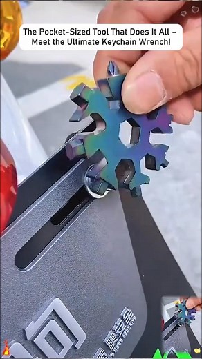 Never Be Caught Off Guard! ❄️ This snowflake-shaped 18-in-1 multi-tool combines style & function in your pocket. From quick fixes to bottle opens, it's your everyday hero! ️ 18 functions handle everyday emergency repairs.Stainless steel, keychain-ready. Perfect for EDC & gifts!  #EverydayCarry #MultiTool #KeychainEssentials #EmergencyGear #SnowflakeDesign #MensGifts #OutdoorTools #StockingStuffer #PortableTools #EmergencyTools | Quitewith/08 | Facebook