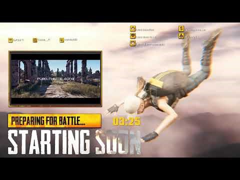 PUBG Stream Overlay Layouts Free ft. OBS live Studio