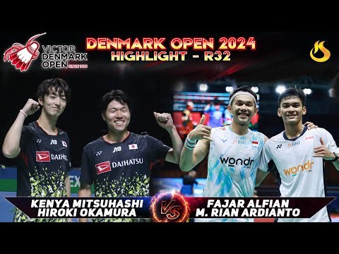 Kenya Mitsuhashi/Hiroki Okamura (Jpn) Vs Fajar/ Fikri (Ina) | Denmark Open 2025 | R32