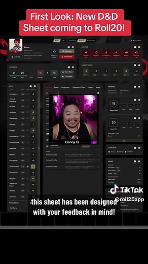 ✨Check out this First Look at Roll20’s New D&D Character Sheet! ⚔️ 🎉 2024 is the year D&D celebrates its' 50th anniversary, and Roll20 is supporting it every step of the way! #Roll20 #roll20app #virtualtabletop #vtt #roll20dm #roll20gm #dndtiktok #dndtok #dnd50 #dnd50thanniversary #dnd50thanniversary #roll20characters #dungeonsanddragons #dungeonmaster