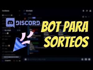 Sorteos Discord Bot | GIVEAWAYSBOT🎉 | Tutorial en Español