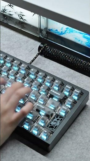 Immersive Unboxing | Slice75 HE | WS Flux Switches | Black Transparent Keycaps