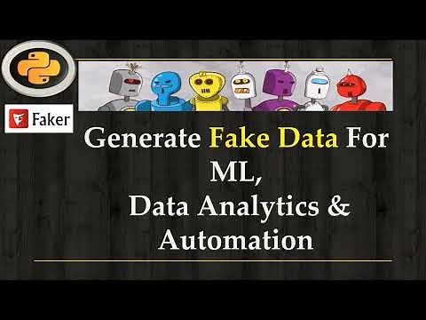 Create Fake Data Instantly with Python!