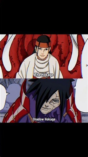 The Hokage vs Shadow Hokage 💀🔥