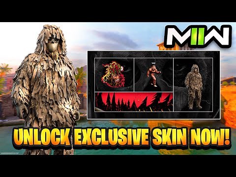 HOW TO GET THE RARE S.A. SQUATCH OPERATOR SKIN IN MW2! (JACK LINKS REWARDS)