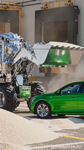 Rice Loading in New Car