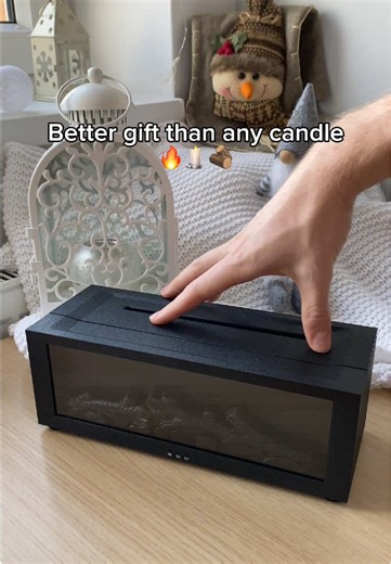 Better than a candle 🕯️🔥 #cozy #homedecor #humidifier #diffuser #fyp