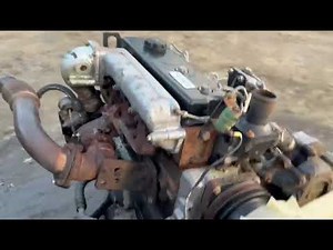 PERKINS 4 CYLINDER TURBO DIESEL ENGINE