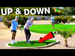 Epic Up & Down Golf HORSE | Backyard Golf Course Edition!