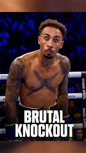 Whitaker Drops Rivera Twice, TKO Win on US Debut 😳 #BenWhitaker #boxing