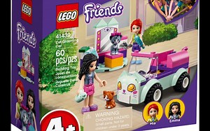 乐高 好朋友 41439 猫咪美容车 速组评测