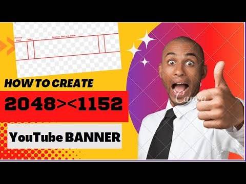 HOW TO CREATE 2048*1152 YouTube BANNER in CANVA[TECH HAMXA YT.