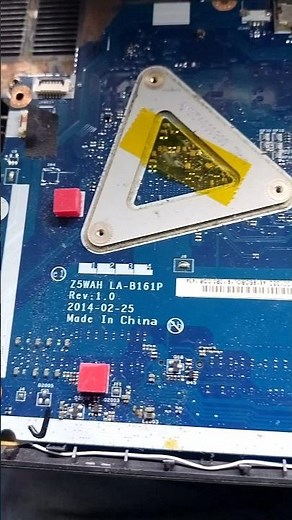 Acer laptop not power on#motherboardrepair#shorts #short#laptop