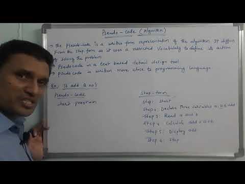 Pseudo Code | Algorithm Using Pseudo Code | Different Ways of Stating Algorithms | C Tutorial