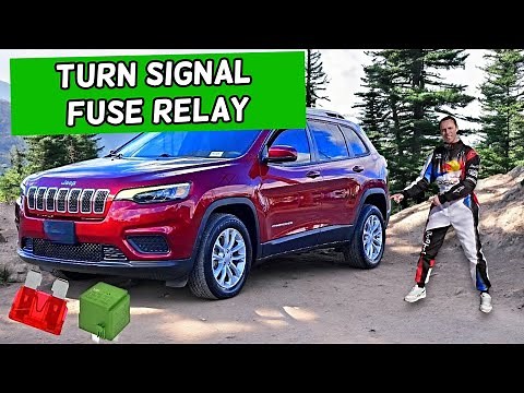 Jeep Cherokee Turn Signal Fuse Relay Location Replacement 2014 2023