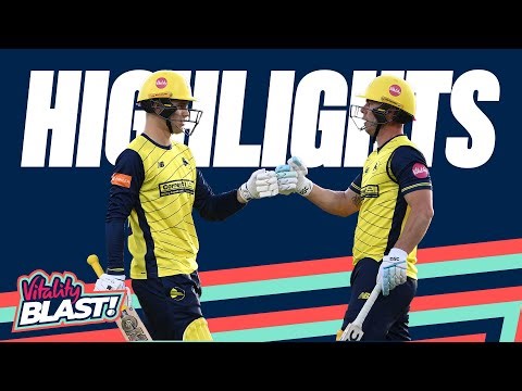 Albert & Lynn Put On Blistering Partnership | Hampshire v Durham - Highlights | Vitality Blast 2025