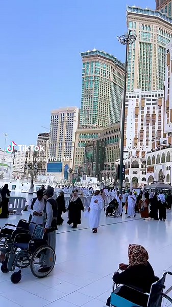 Haramain beautiful view Makkah live mosque panorama