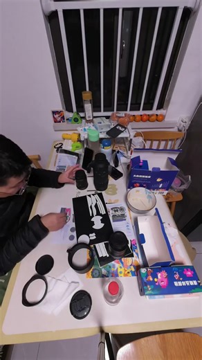 Lens film for time-lapse photography