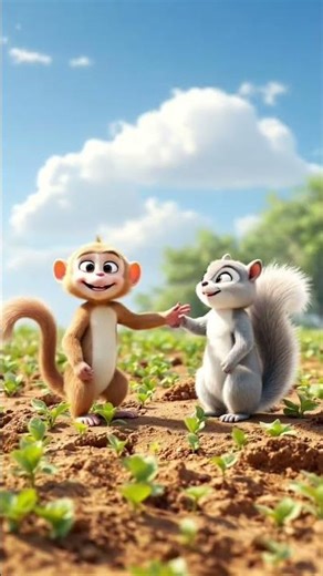 monkey | squirrel | story #facts #ai #viralvideo #viral #ancienthistory #cartoon #mystery #pyramid