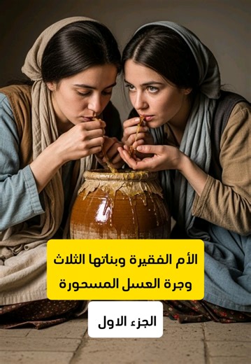 الجزء الاول |الأم الفقيرة وبناتها الثلاث وجرة العسل المسحورة #قصص_حقيقيه #قصص_واقعيه #قصص_حزينه #قصص_جديده #قصص_واقعية