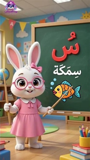 تعلم حرف س للأطفال | حرف السين بطريقة وممتعة | الحروف العربية #حرف_س #تعليم_الأطفال #بيت_العجائب