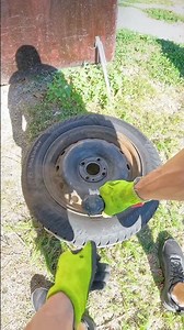 🛞 Restoring steel wheels ( almost 17 years old ) - buildup rust removal #2 🛞