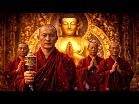 Tibetan Monk Chanting Healing Music to Calm Mind and Soul