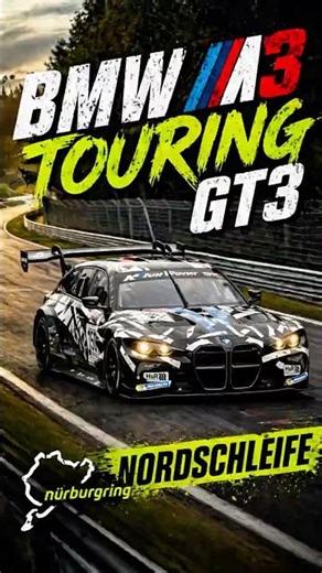BMW M3 GT3 TOURING auf der Nordschleife 😱🔥 UNREAL SPEED