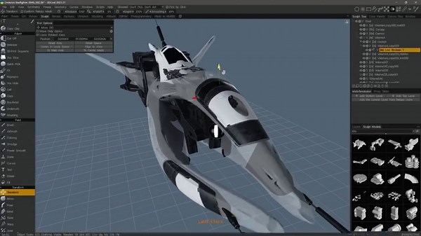 Check out the new Live Booleans system in 3DCoat. The toolset makes it possible to perform Boolean operations interactively inside the digital sculpting app, even on very dense meshes. Read about more new features in 3DCoat here: https://www.cgchannel.com/2023/11/check-out-3dcoats-new-live-booleans-system/ | CGchannel