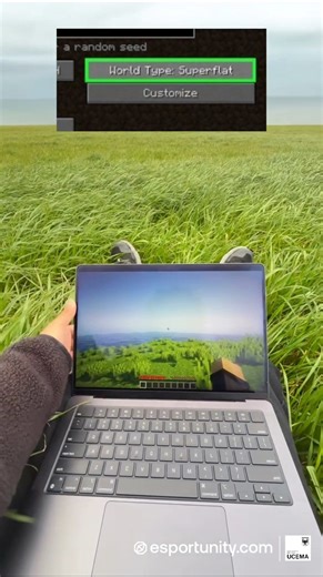 Superflat 😎#minecraft #minecraftmemes