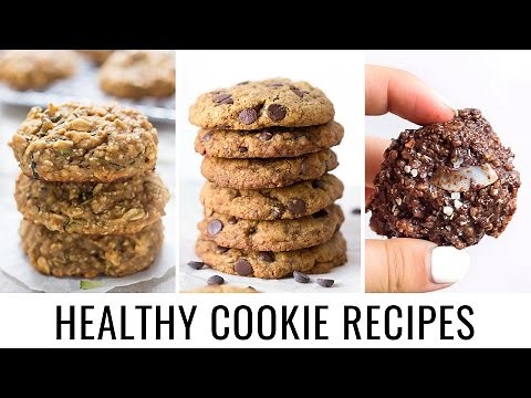 HEALTHY COOKIE RECIPES | 3 different ways
