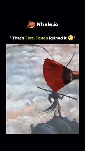 SCIENCE | HISTORY | FACTS | EXPERIMENT on Instagram: "Sometimes, perfection isn’t lost in the beginning—it’s lost at the very end. This moment shows how a single final touch can completely change the outcome of a painting that was otherwise flawless. Art relies on balance: color harmony, contrast, spacing, and restraint. When an artwork reaches that delicate equilibrium, any additional change—no matter how small—can break it. The human brain is wired to notice imbalance instantly, which is why t