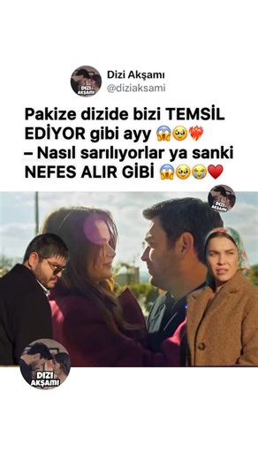 Dizi Akşamı ⭐ on Instagram: "Ah ah nasıl güzel sarılıyorlar🥹 #diziakşamı #uzakşehir"