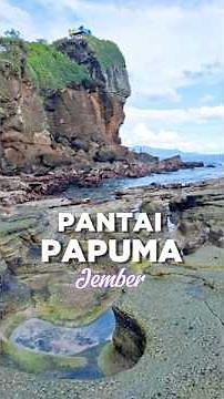 Cool Spot Papuma Beach Jember #papuma #papumabeach #jember #jembertourism #jemberhits