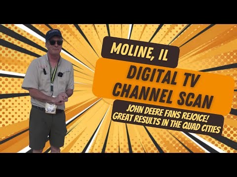 The Great Channel Scan Ep. 11: 43 FREE Channels in Moline, IL – Quad Cities Scan!