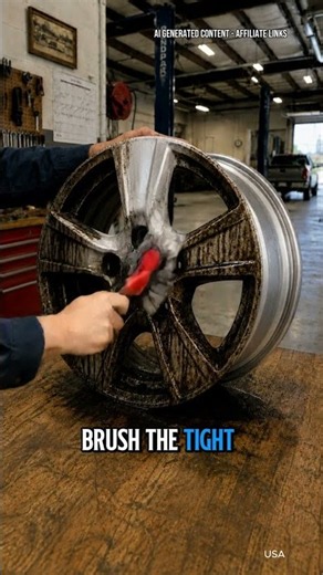 🔥 Restore Your Aluminum Wheels with Dark Fury! #Shorts