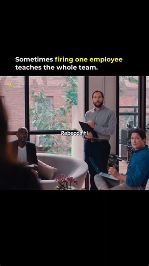 Business | Entrepreneurship | Wealth on Instagram: "She Walked Into Her Office, Found A Meeting, And Fired Someone On The Spot Rebecca walks into her own office to find employees holding a meeting there, treating it like a spare conference room. When worker Jeff dismissively asks her to wait just a sec, she stays eerily calm, asks his name, then calls HR right there to fire him for bad energy. No debate, no second chances, just an instant boundary reset that ripples through the room This isn't r