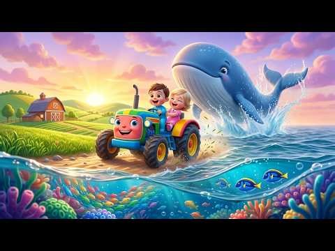 Farm Tractor Bump Song | Field Adventure | Kids Nursery Rhymes | Fun Farm Song for Toddlers