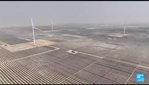Once unlivable Khavda is now covered with a sea of solar panels. The Solar Power Plant in the barren land of Kutch is a boon, not just for Gujarat but India too. Adani’s ambitious project brings India one step closer to its goal of zero-emission by 2070 by harnessing solar energy to cut carbon footprints & boost shift to clean energy. Video by FRANCE 24 #ourkutch #reneableenergy #kutch #khavda #solar #greenenergy #gujarat | Our Kutch