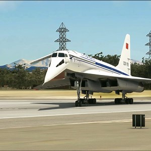 192K views · 1.1K reactions | Watch the legendary Tupolev TU-144 thunder down the runway of Harry Reid International Airport (KLAS) in this high-speed cinematic takeoff captured in Microsoft Flight Simulator 2020. | Survival Gaming King | Facebook